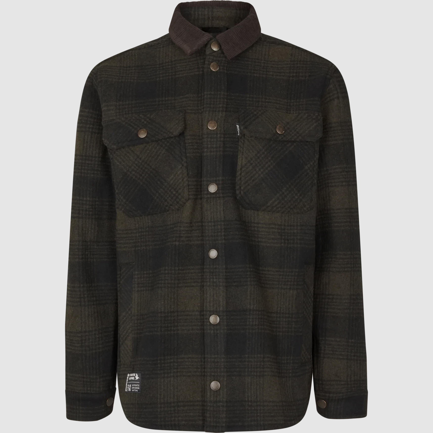 Seeland Kanada Yukon Hem Herr Pine green check M
