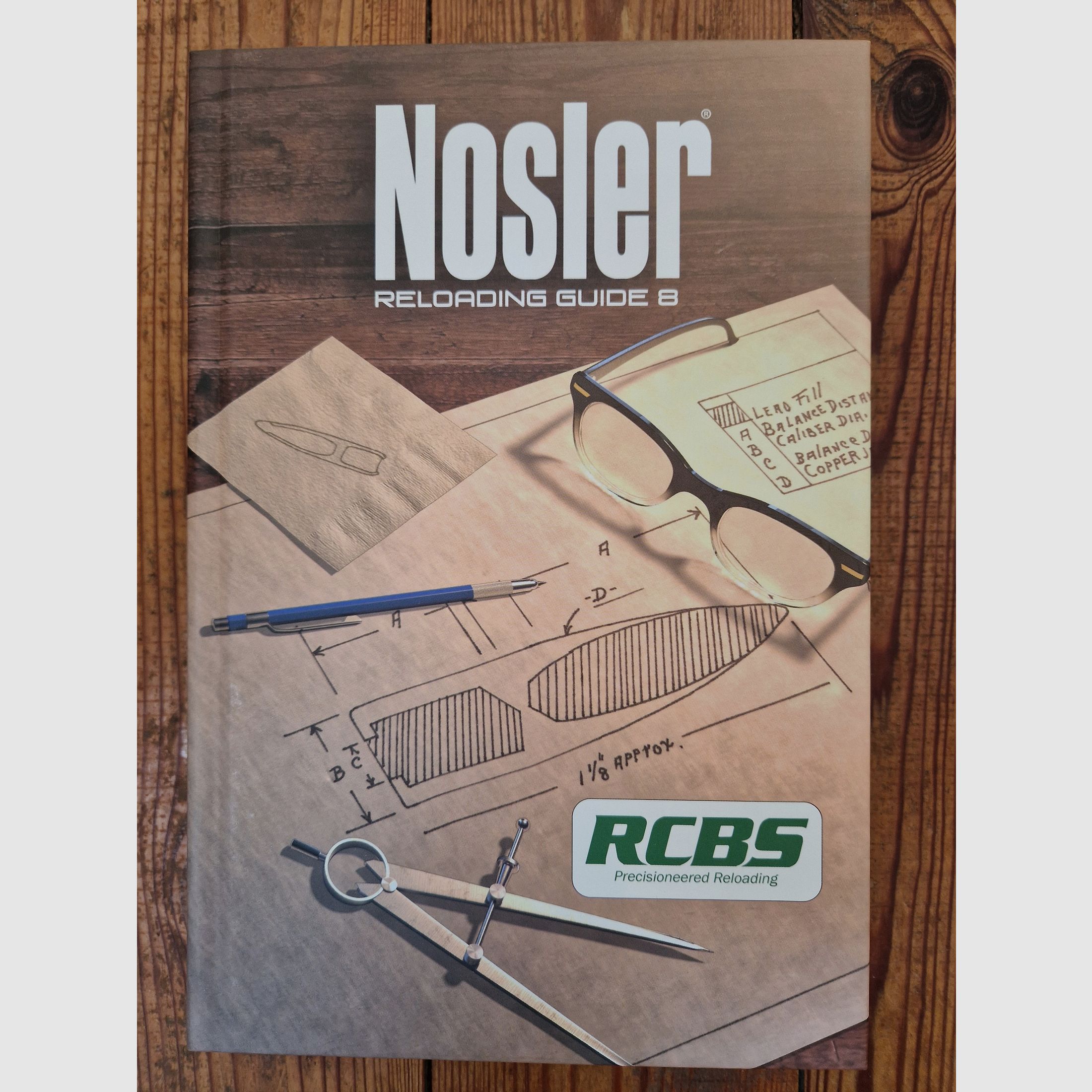 Guía de recarga Nosler 8 Recargador