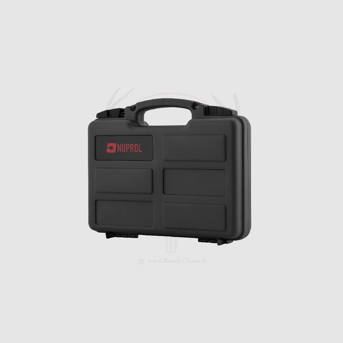 Mallette ABS moussée pour pistolet NOIRE NUPROL, image 1 sur 5