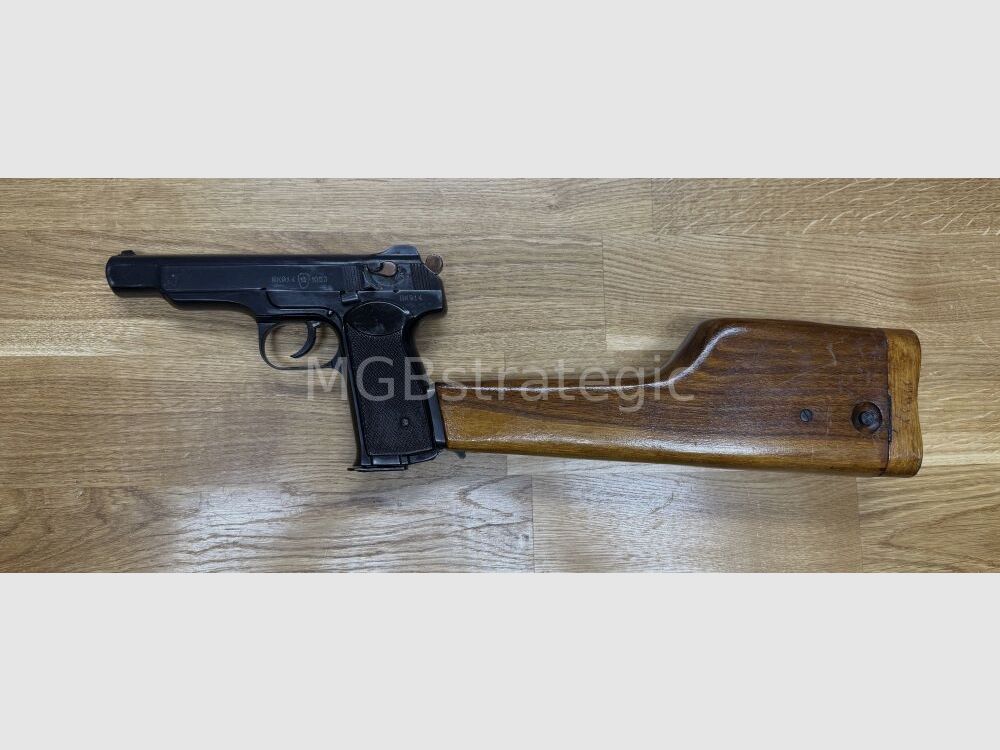 Stetschkin APS - halbautom. Pistole 9mm Makarov mit Schaft