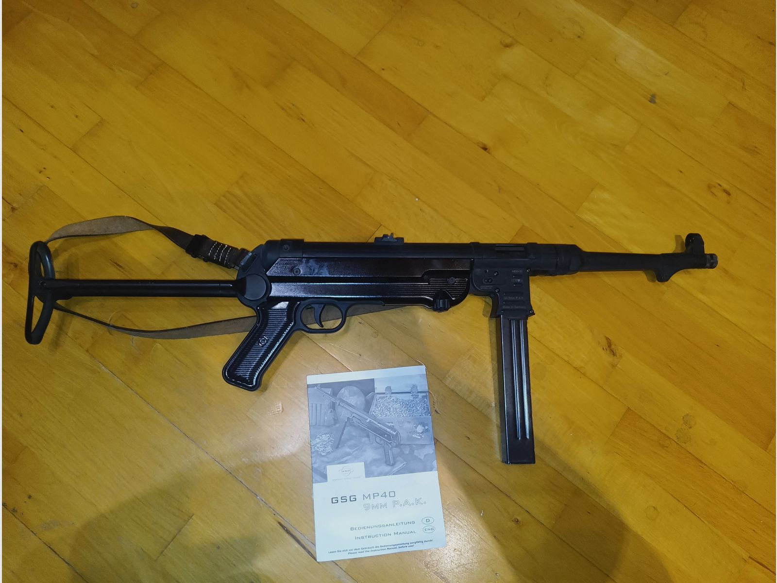 GSG MP 40 Maschinenpistole 40 9mm PAK MP4