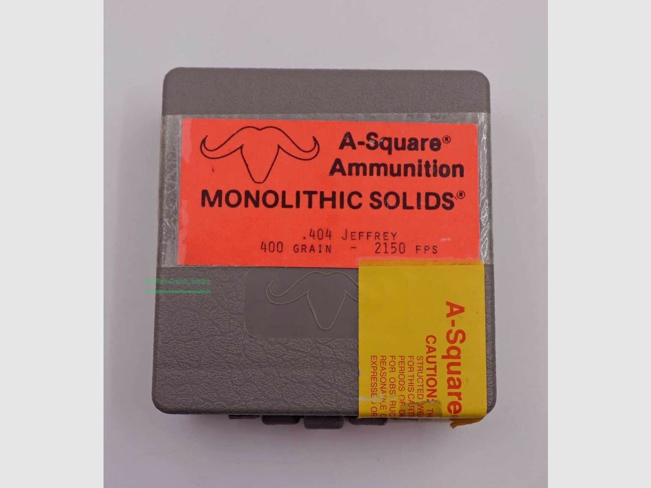A-Square Ammunition Büchsenpatronen .404Jeffery(.404Rim/10,75x73)