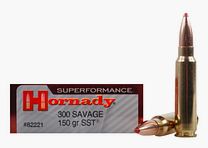 Hornady Superformance .300 Savage 150GR SST 20 cartridges