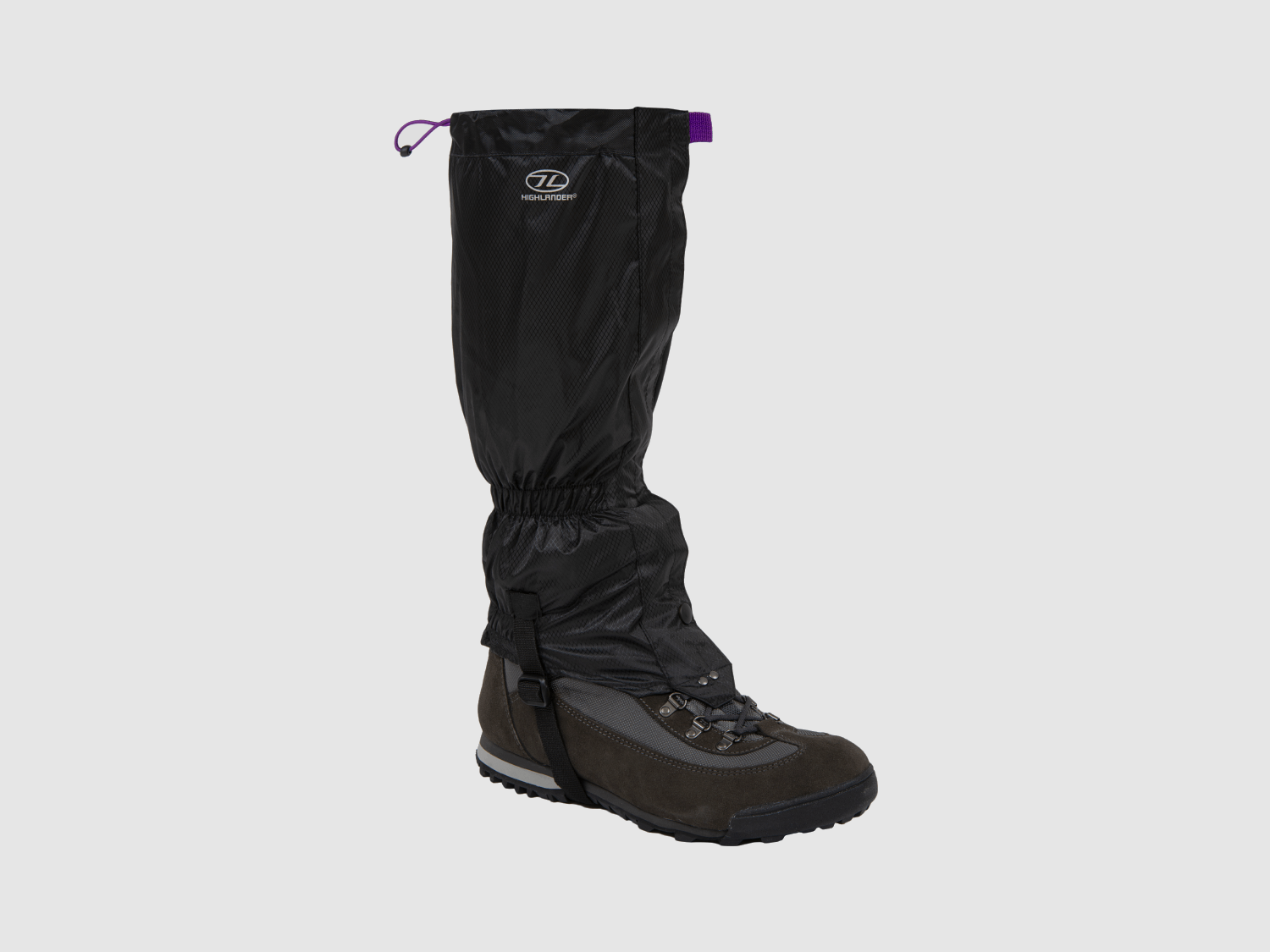 Highlander Guêtres Femmes Glenshee Noires, image 1 sur 3