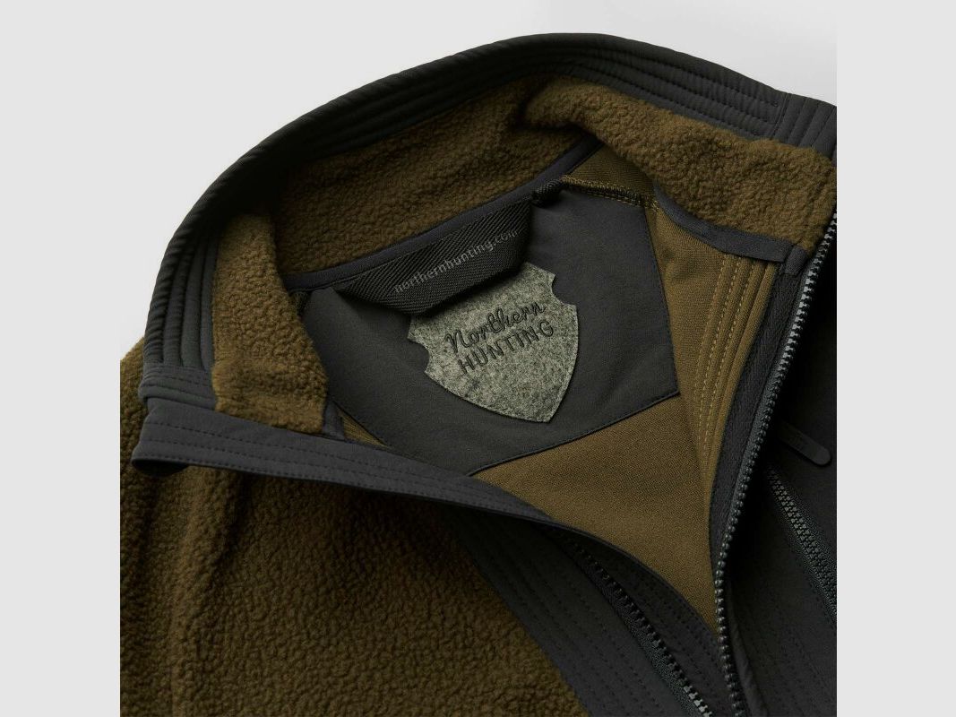 Northern Hunting Damen Fleecejacke Randa Braun