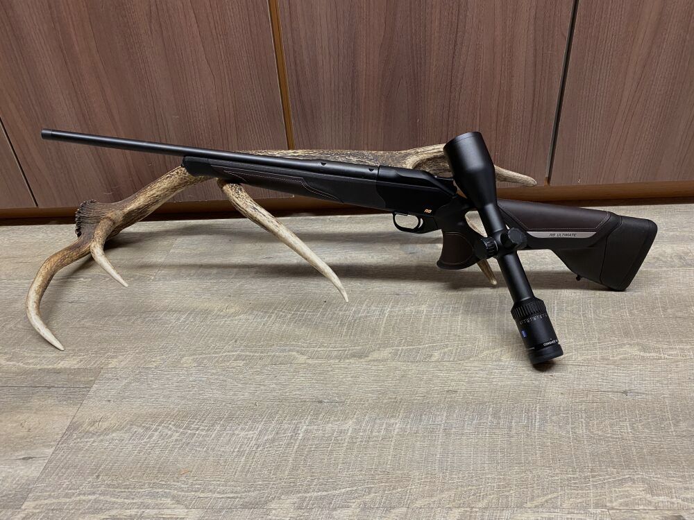 Blaser R8 Ultimate Leather, met Zeiss Conquest V6 2,5-15x56 M, korte loop