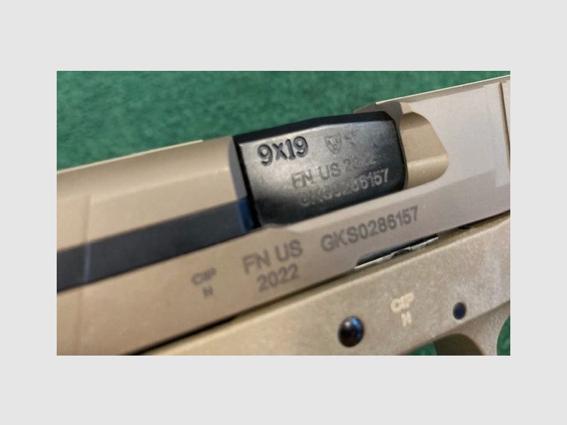 ZERO COLPI ! FN 509 NMS FDE 9X19. ARME DE SPORT., image 5 sur 6