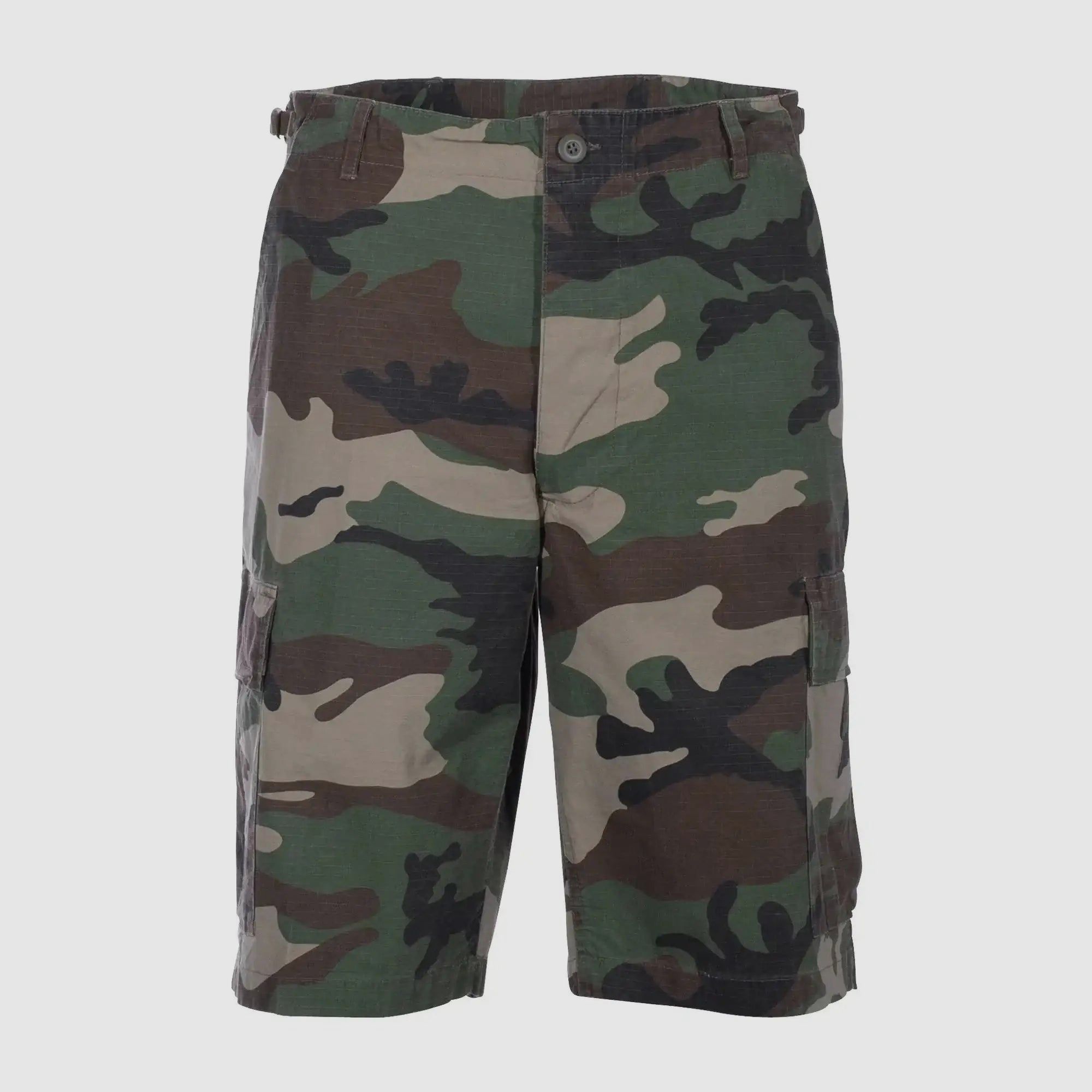 Mil-Tec Bermuda Shorts US Prewash - Woodland / S Uomini