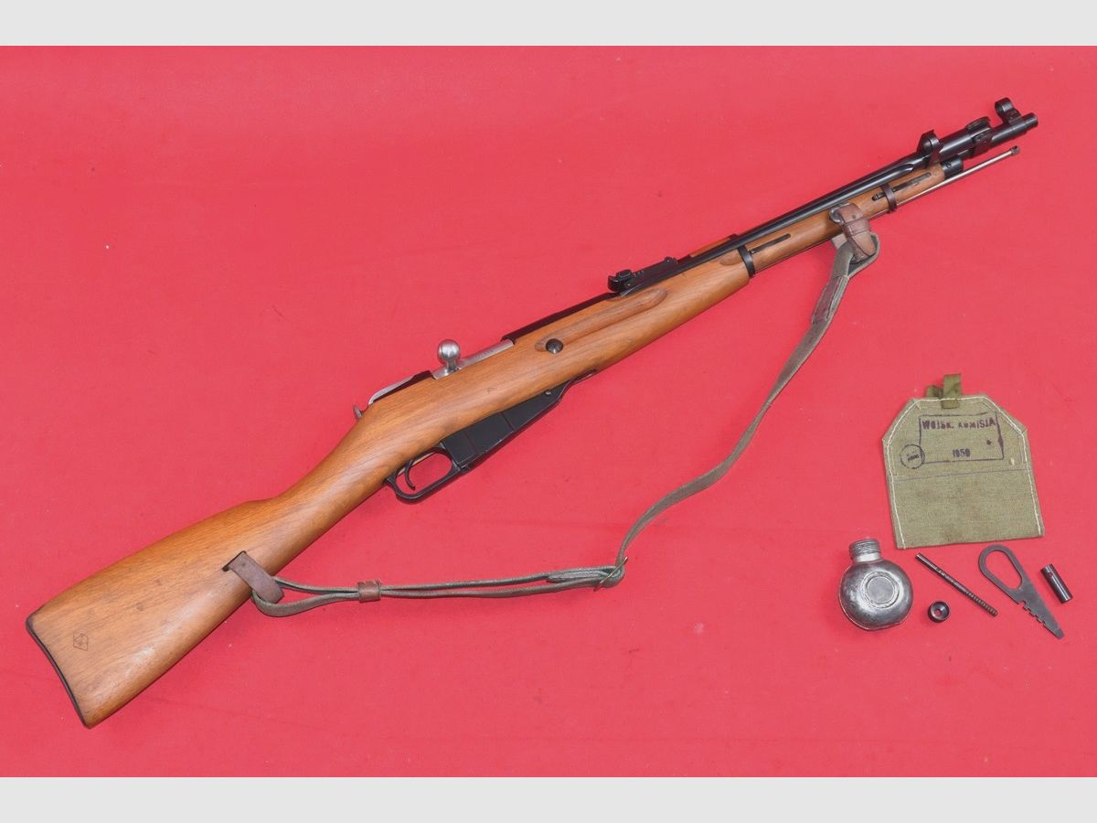 #8458 KARABINEK MOSIN Wz.44, RADOM, ROK 1952, Kal. 7,62x54R, zdjęcie 1 z 30