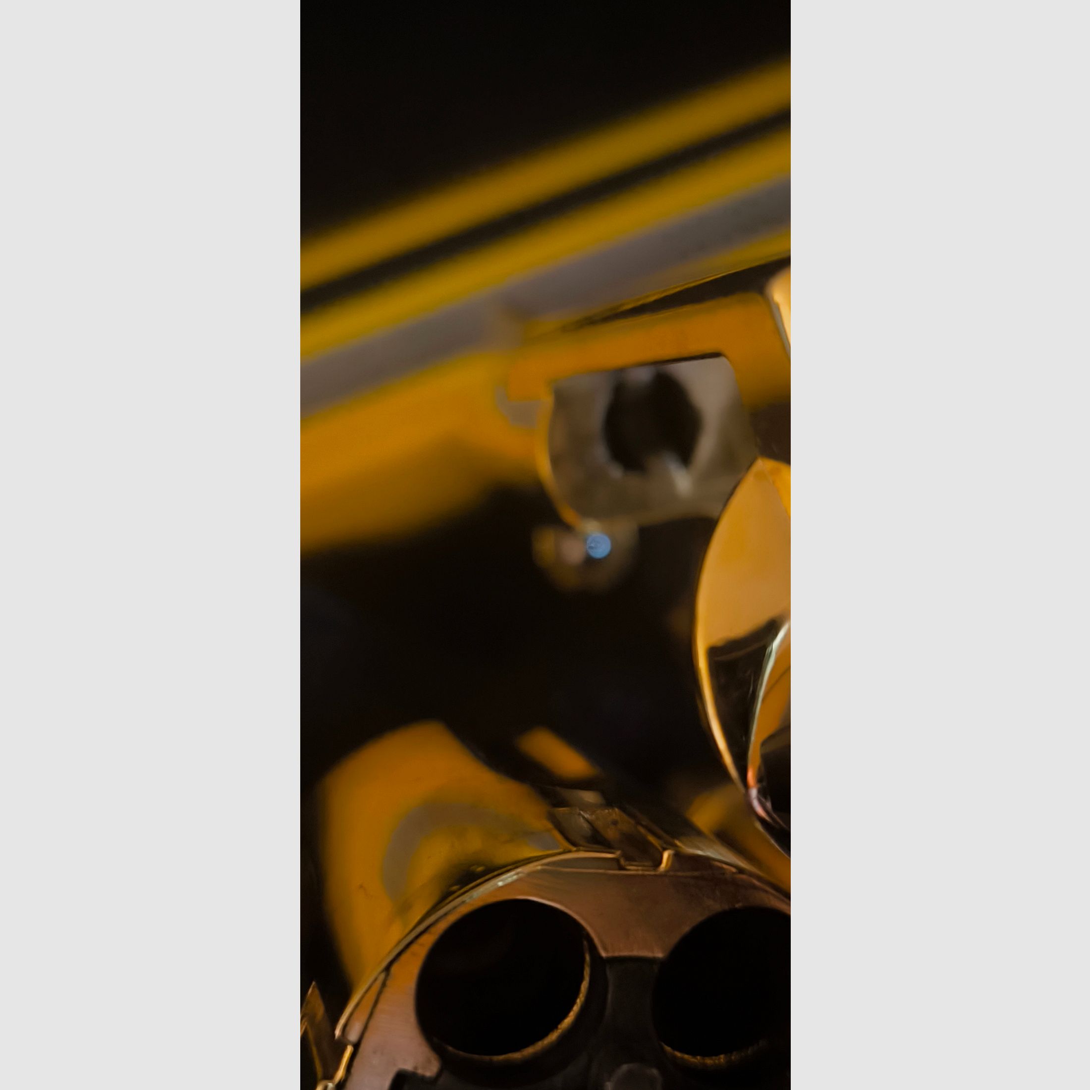 Revolver 9mmRK, 24Karat Vergoldet & Ungeschossen von Smith & Wesson, Modell Chiefs Special
