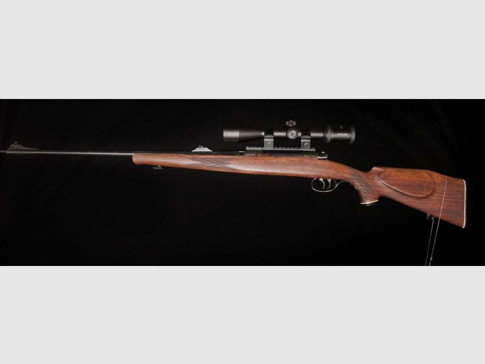 Paquete completo de rifle repetidor Anschütz Jungjäger con mira telescópica posible