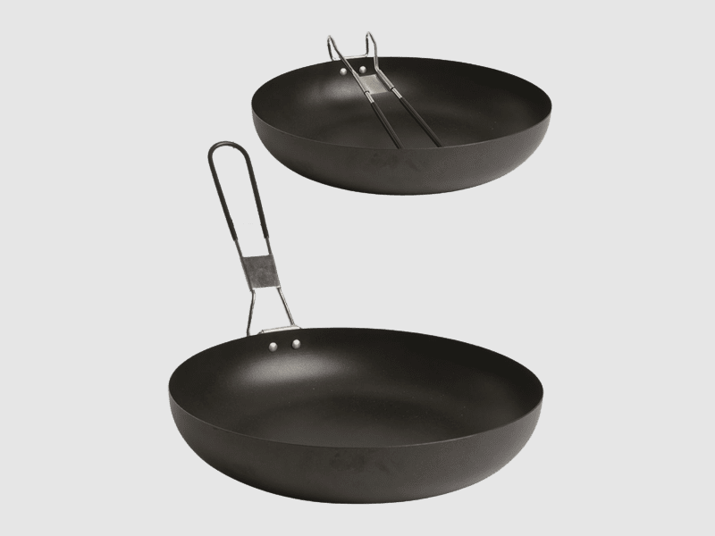 MIL-TEC Camping Pfanne mit Klappstiel