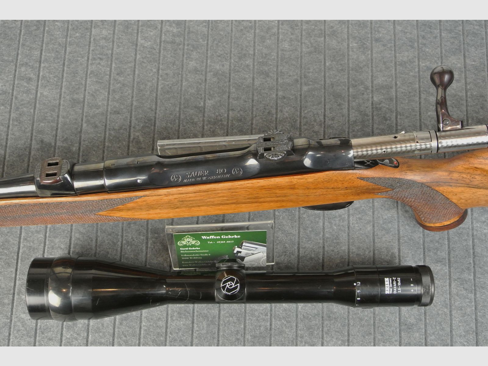 Sauer 80 Linksschaft .30-06 SPR. Zeiss Diavari 2,5-10X52