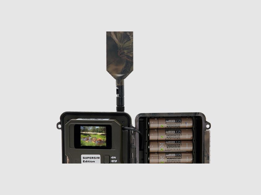 SEISSIGER Special-Cam LTE "Weißblitz" - SUPERSIM-Edition inkl. Akkus