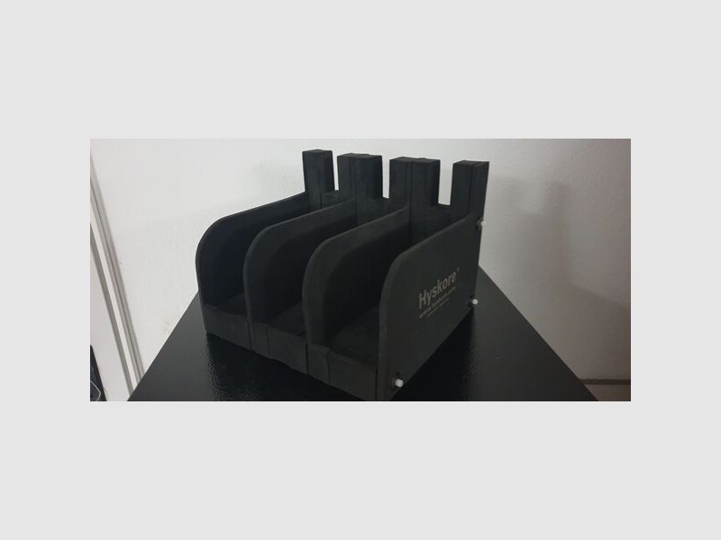 Pistol Rest Hyskore für 3x Pistole / Revolver Safe Einsatz Waffenschrank Halter Aufsteller