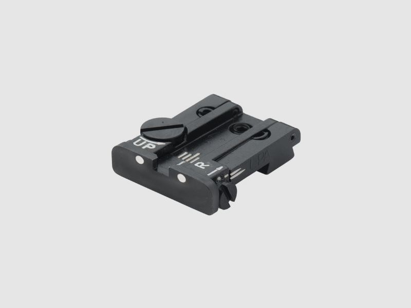 LPA TPU25SS30 mira micrométrica ajustable para SIG-Sauer P/220/225/226/228/229/239, SP2009, XD Springfield – 2 puntos