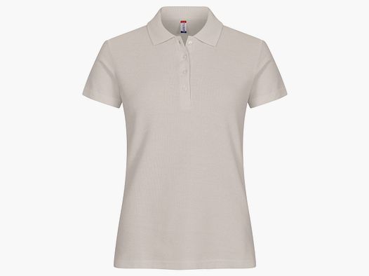 Clique Damskie Poloshirt Kamiennoszary