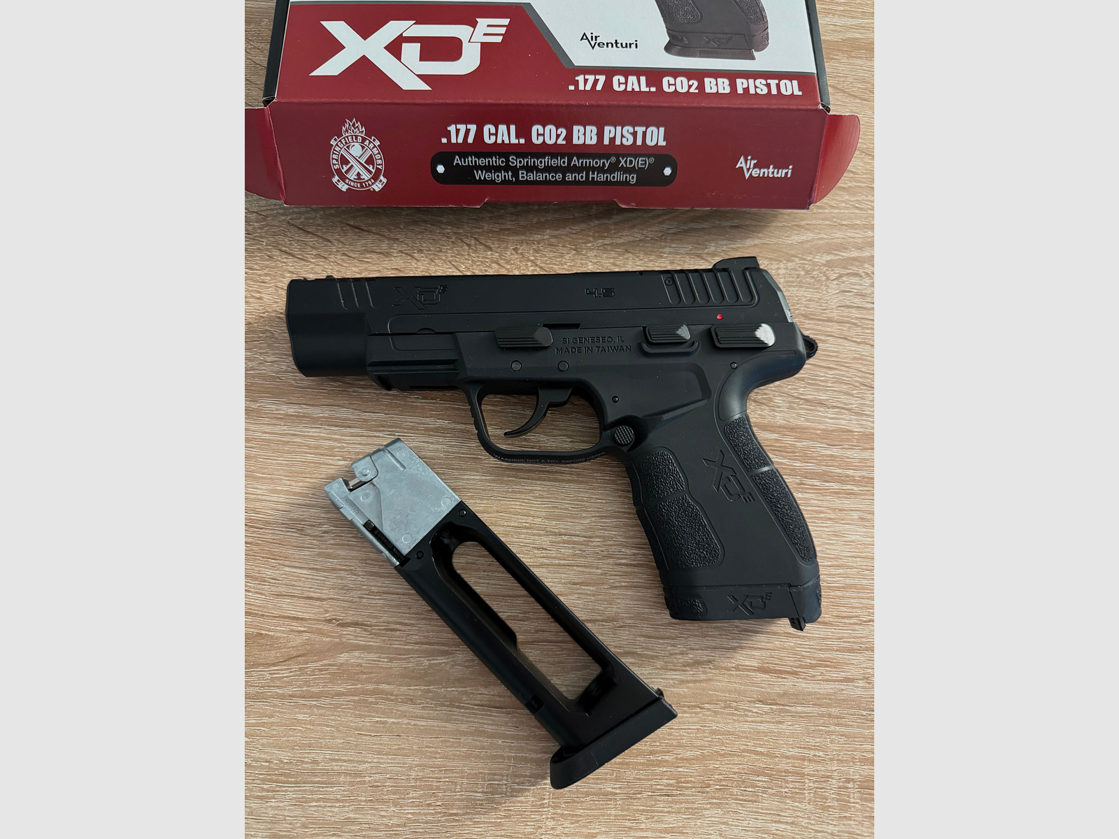 CO2 Pistole Springfield XDe Blow Back 