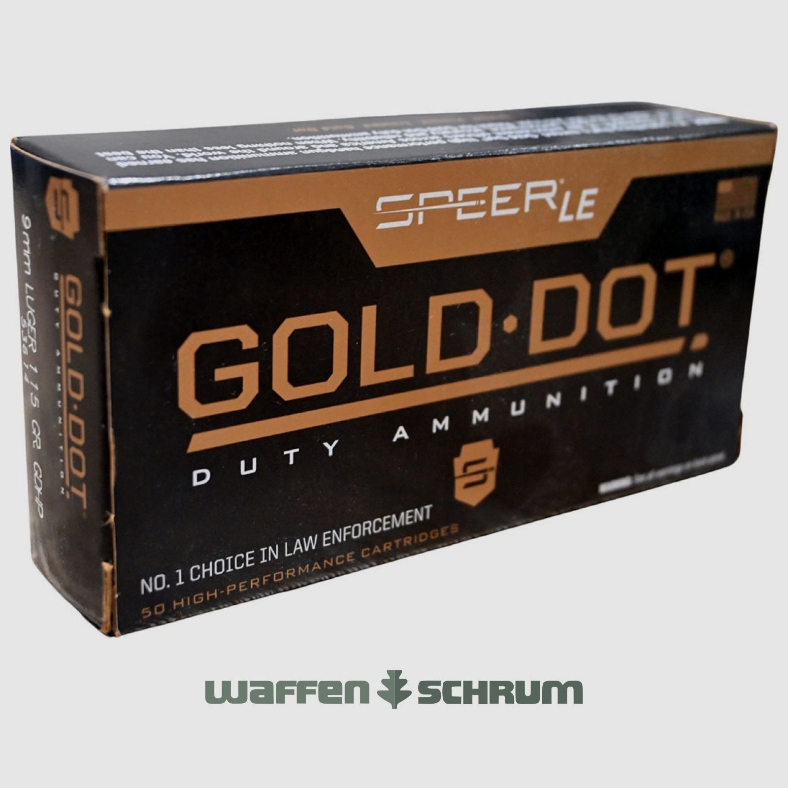 Speer Gold Dot 7,4g - 115gr. 9mm Luger