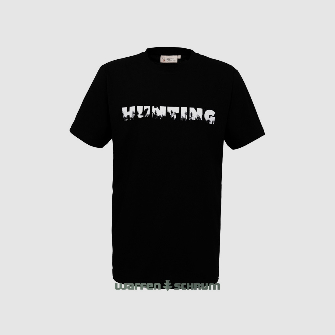Hubertus T-Shirt Hunting  Schwarz