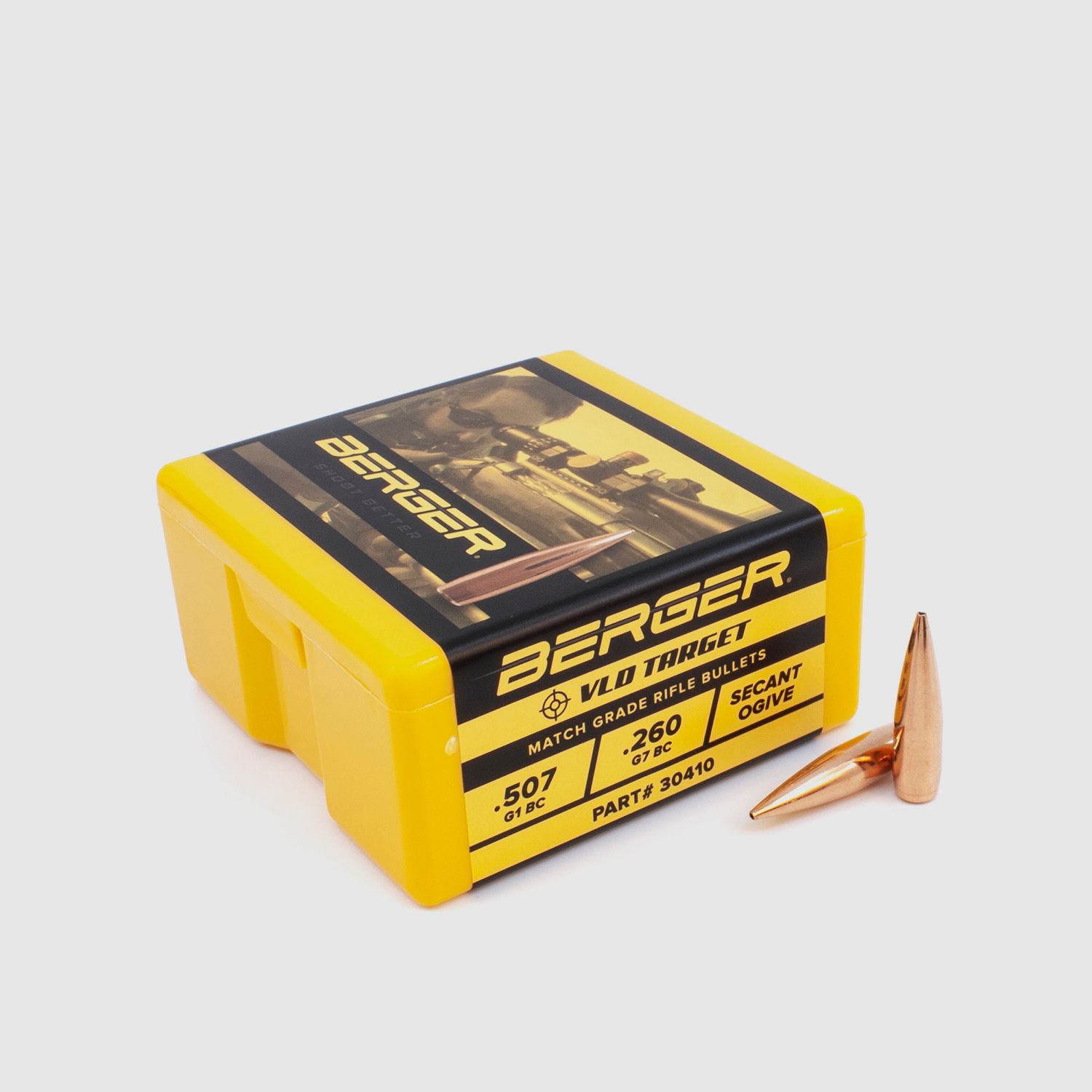 Berger Geschoss .30 VLD Target 168GR 100 Stück