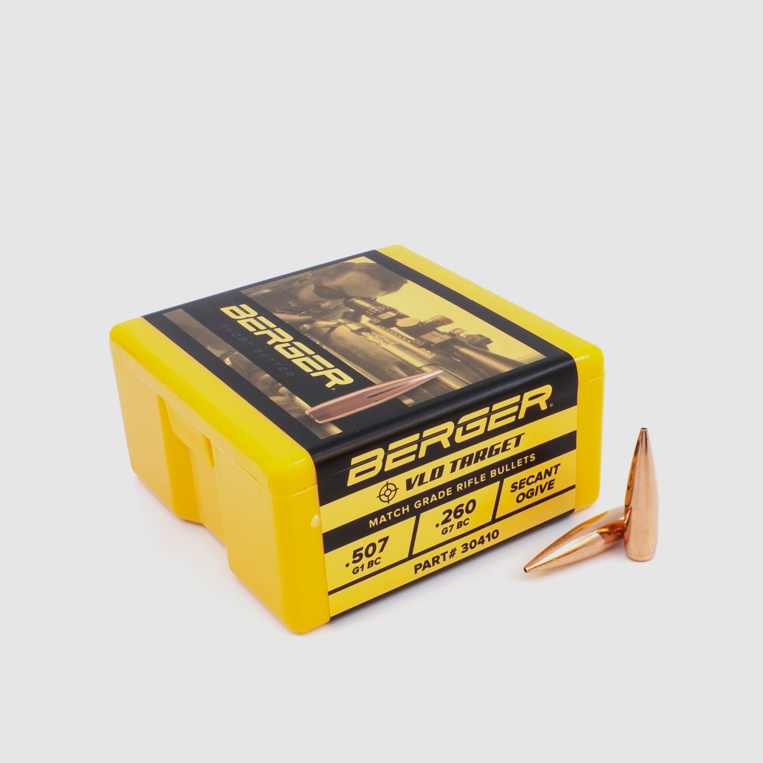 Berger Geschoss .30 VLD Target 168GR 100 Stück