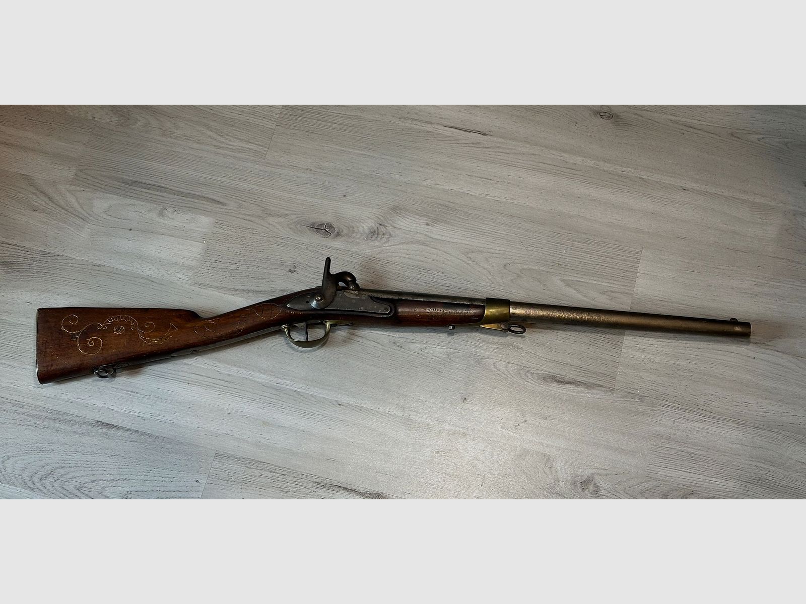 Charleville Gewehr Kavalleriemusketon M 1822 T - Vorderlader - Frankreich - Perkussionsgewehr