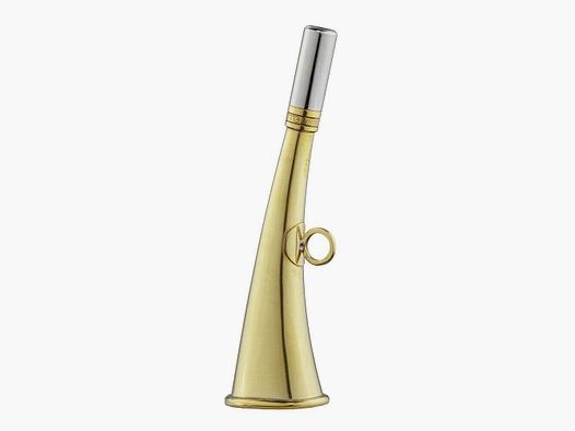 Flachhorn 16 cm poliertes Messing – Elless