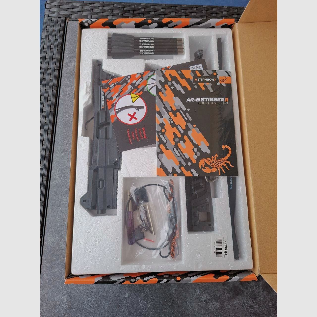 AR6 StingerII Compact en AR6 StingerII Tactical (wegens emigratie)