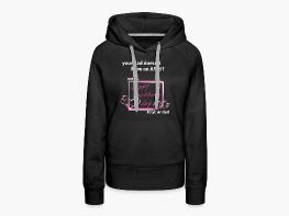 happy mothers day - Frauen Premium Hoodie Schwarz