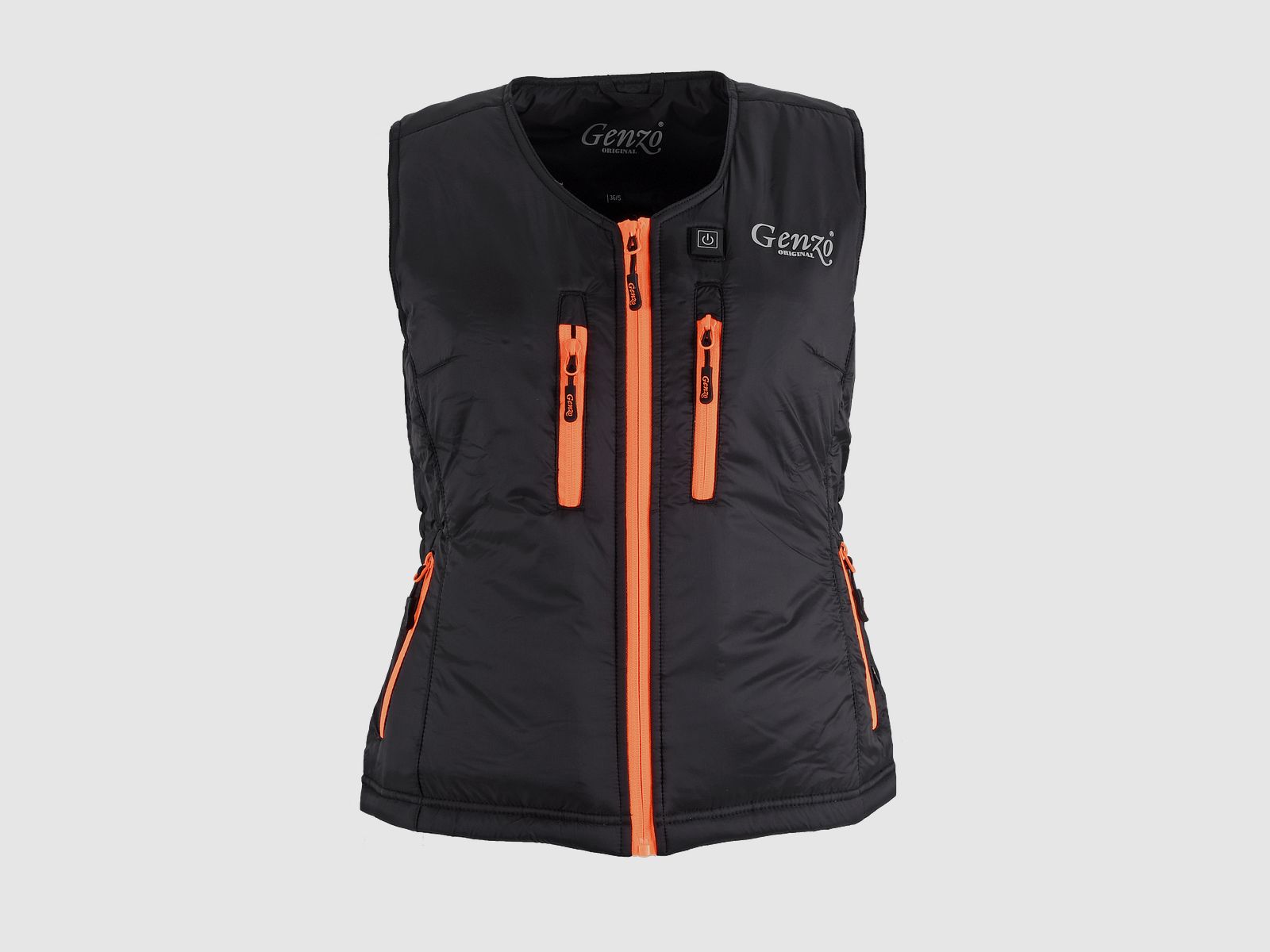 Genzo Arctic Original Heizweste Damen Schwarz - 38
