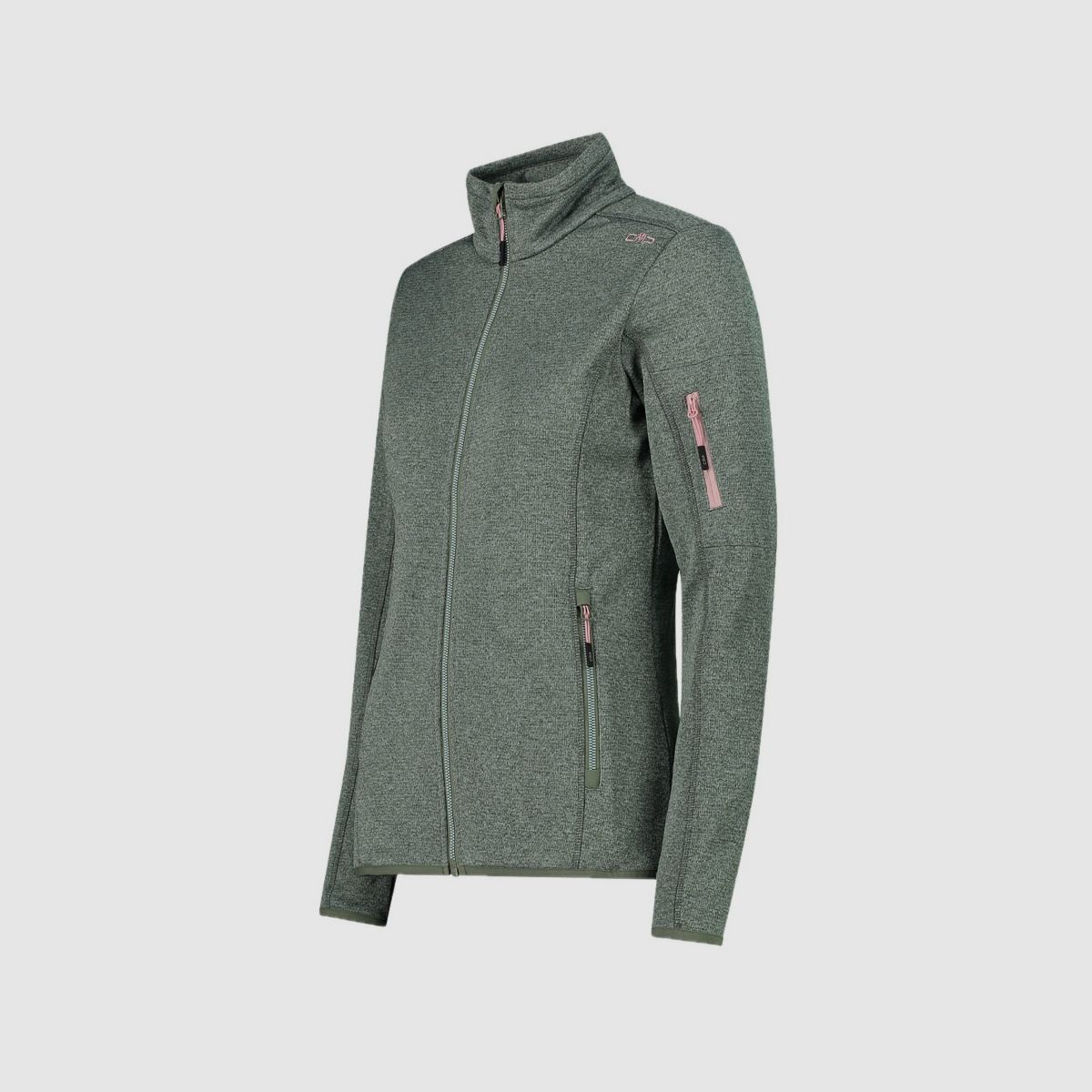 CMP Damen Knit-Tech-Fleece mit Inner Layer aus Mesh Mint
