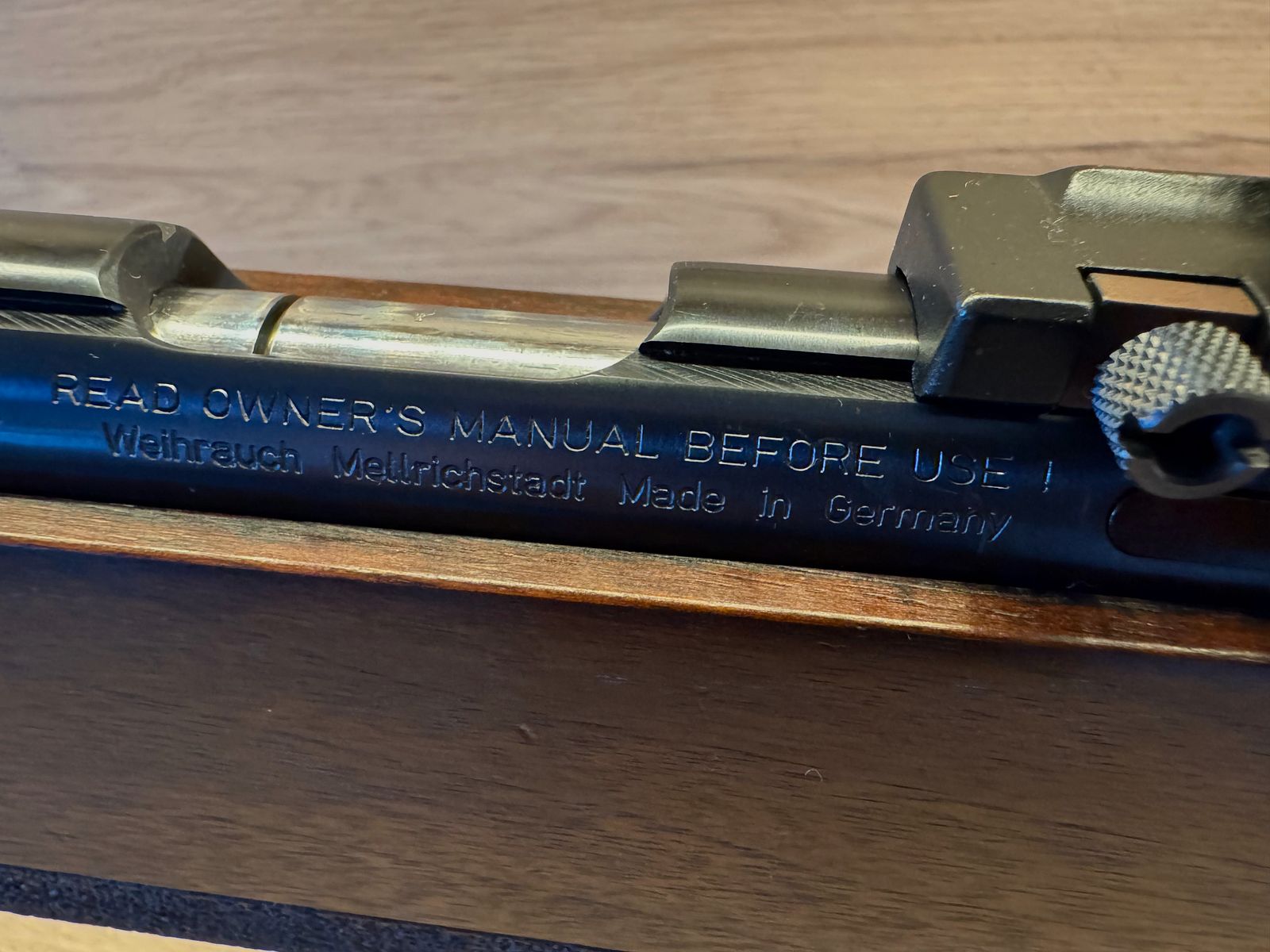 Weihrauch HW 60 Match mit Zubehör