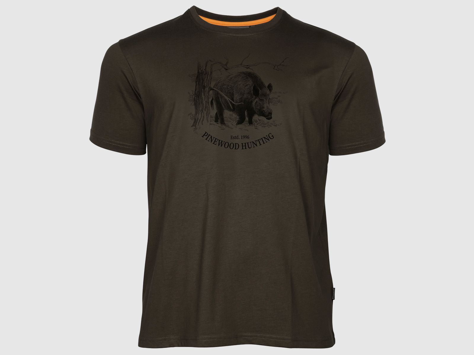Pinewood Wildboar T-Shirt braun