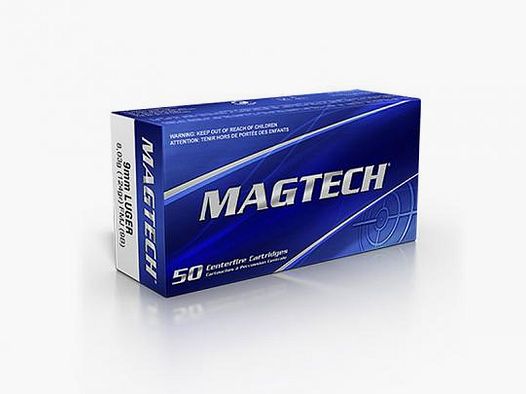MAGTECH 9 mm Luger, Vollmantel 124 grs