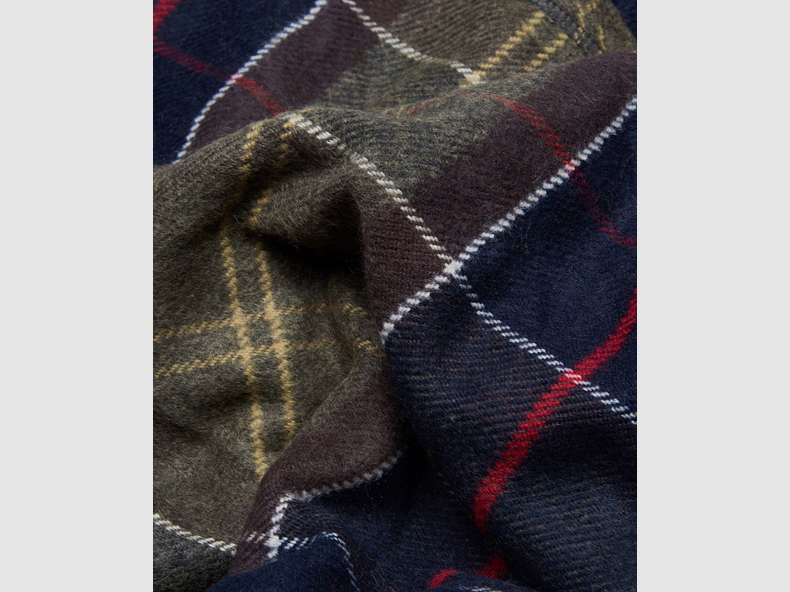BARBOUR Schal Staffin Tartan Serape