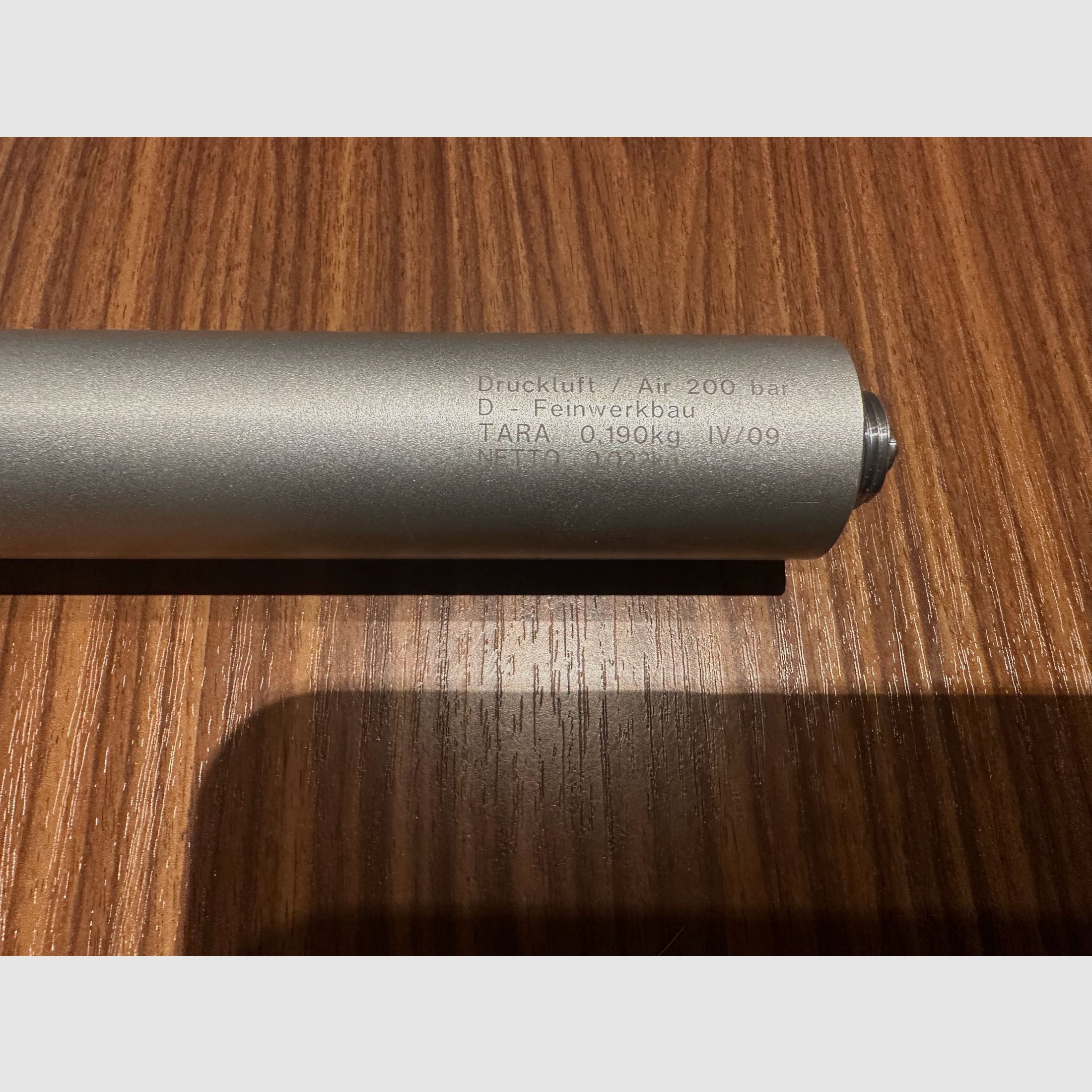 cartuccia usata Feinwerkbau pistola ad aria P44