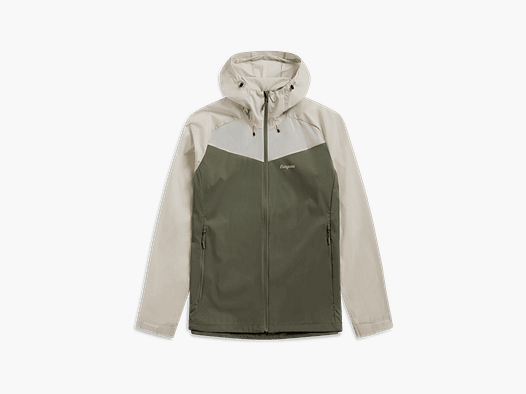 Bergans Microlight Jacket Mężczyźni Zielony Błoto/Kość Biała XL