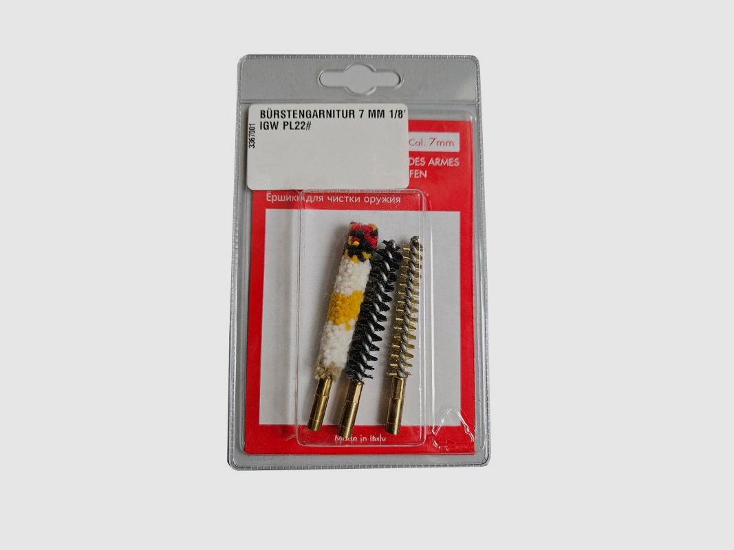 BÜRSTENGARNITUR 7 MM 1/8" IGW