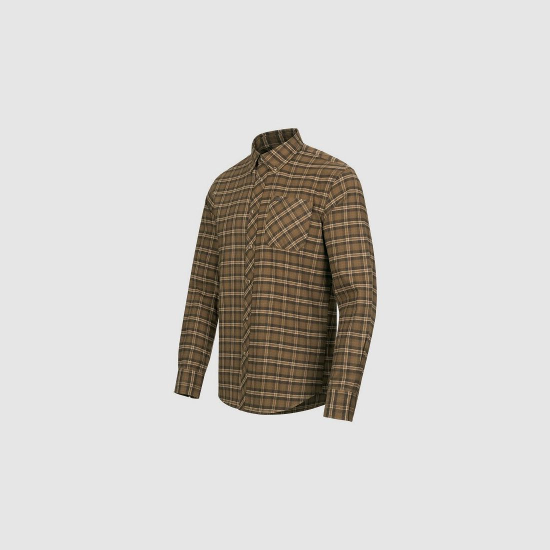 Blaser men's shirt Edward beige/brown