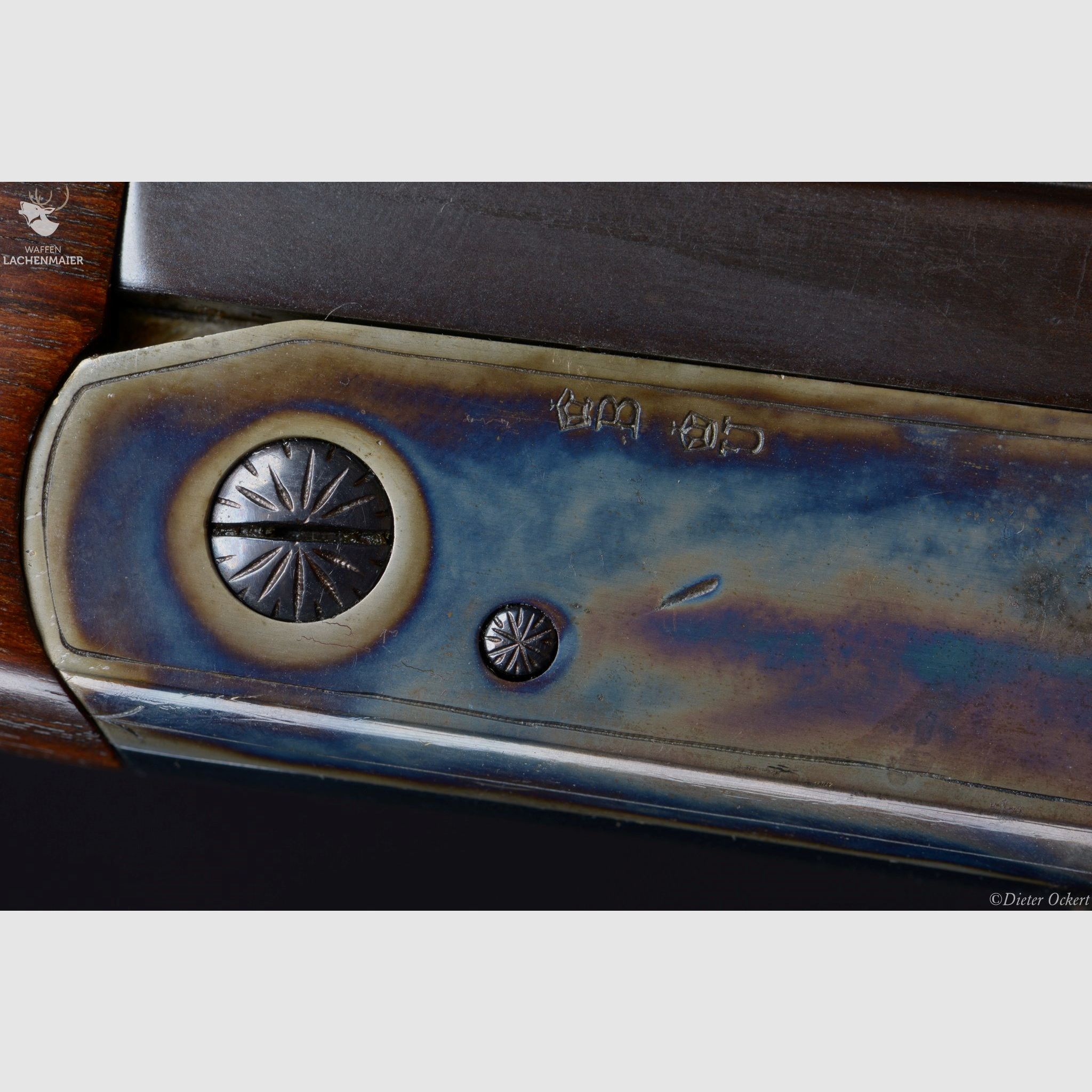 Sauer hunting rifle in caliber 8x48R.