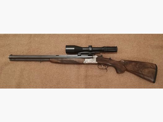 Bohrung Krieghoff Plus 20, 9,3 x 74R, 20/76 mit EL 65, 5,6x 52R, Handspanner, S&B LP 3-12 x 50