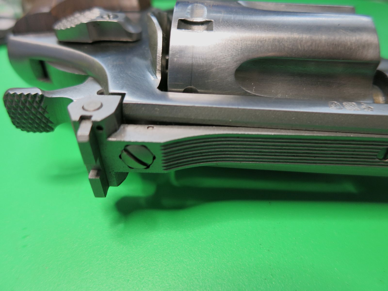 Rossi Interarms Edelstahl Revolver M851, .38 Special, 6 Schuss, DA/SA, Amadeo-Rossi M-851, Fallenjagd #17