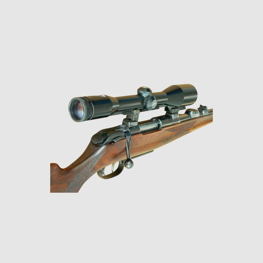 Carabine répétitrice Krico, cal. 5,6x57, avec lunette de visée