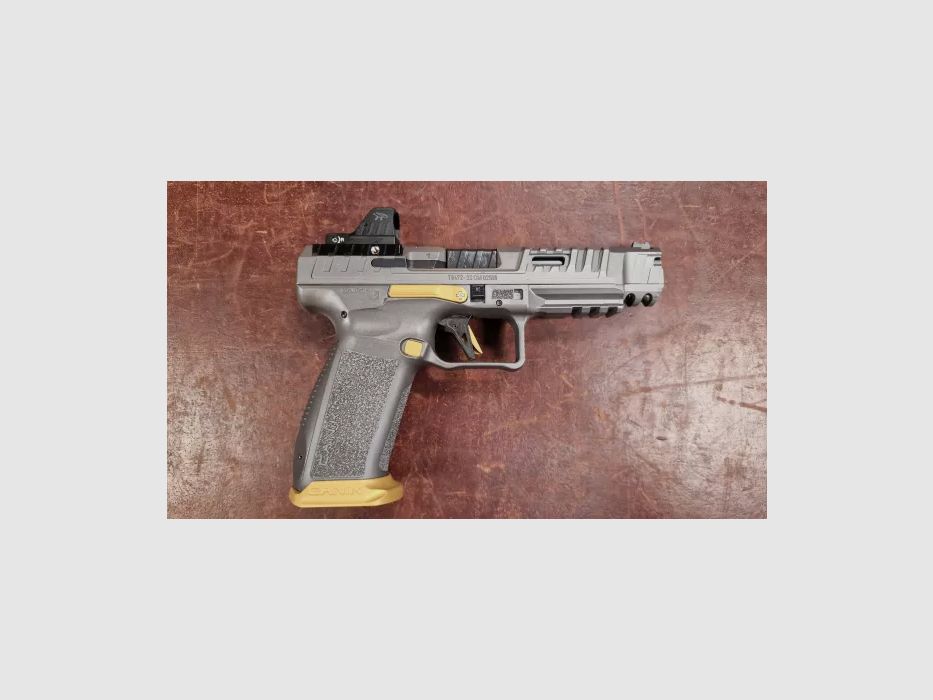 Usato - Pistola TP9 SFX Rival Grigio Cal.9x19 + Punto rosso MO1 CANIK, immagine 4 di 7