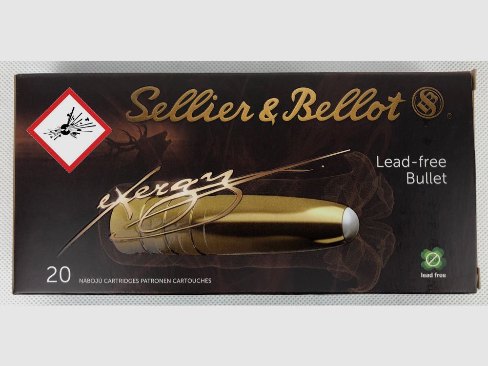 Sellier & Bellot .308Win 180grs XRG sans plomb