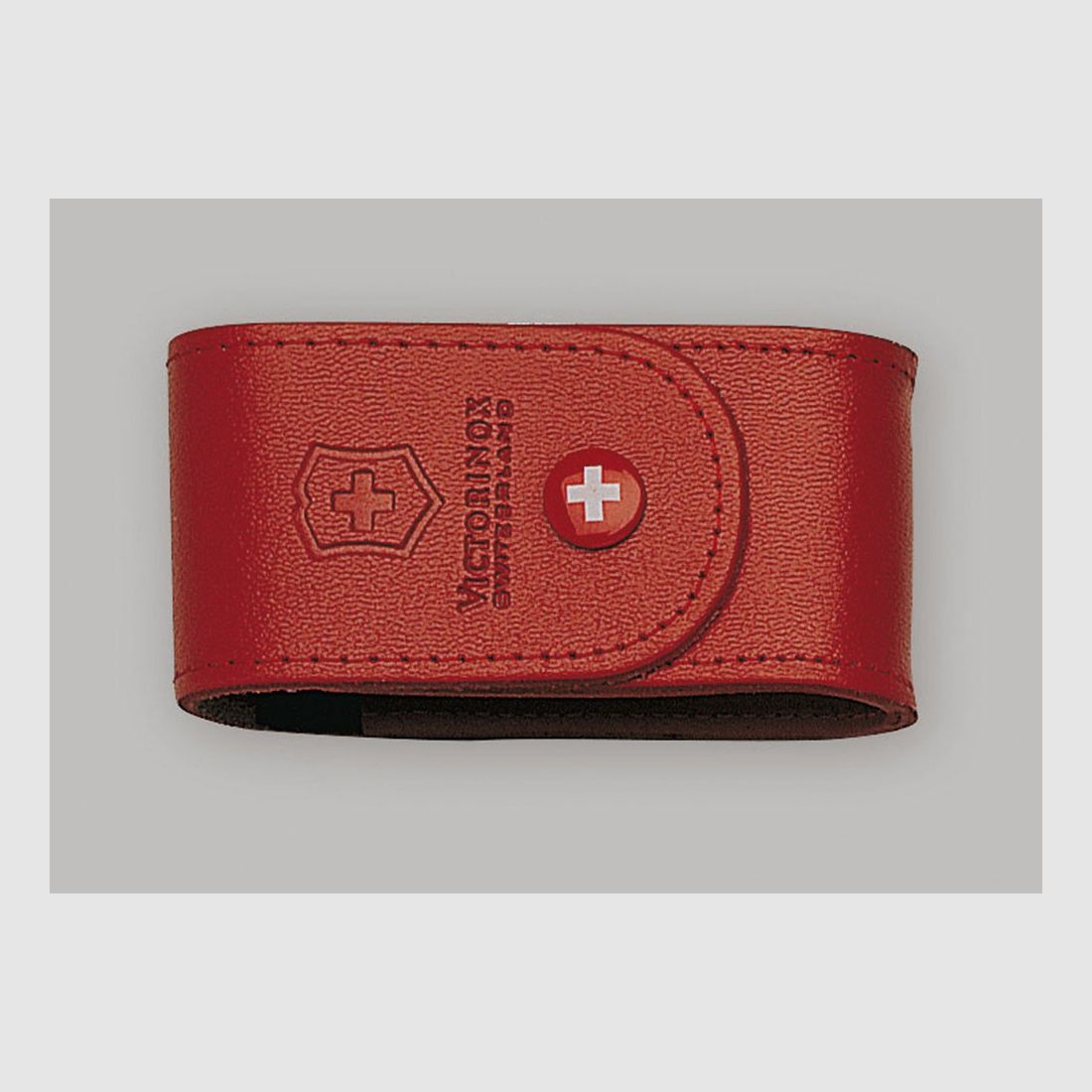 Rood Leren Etui VICTORINOX (15 tot 23 stuks)