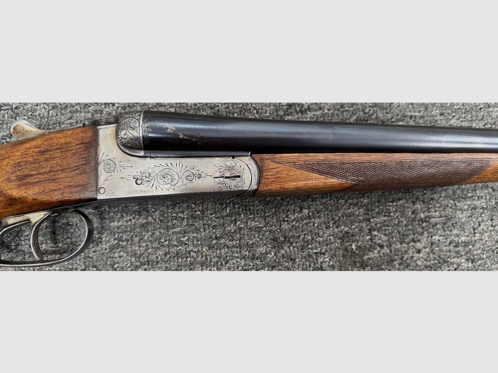 Double-barreled shotgun 16/70 from Spain