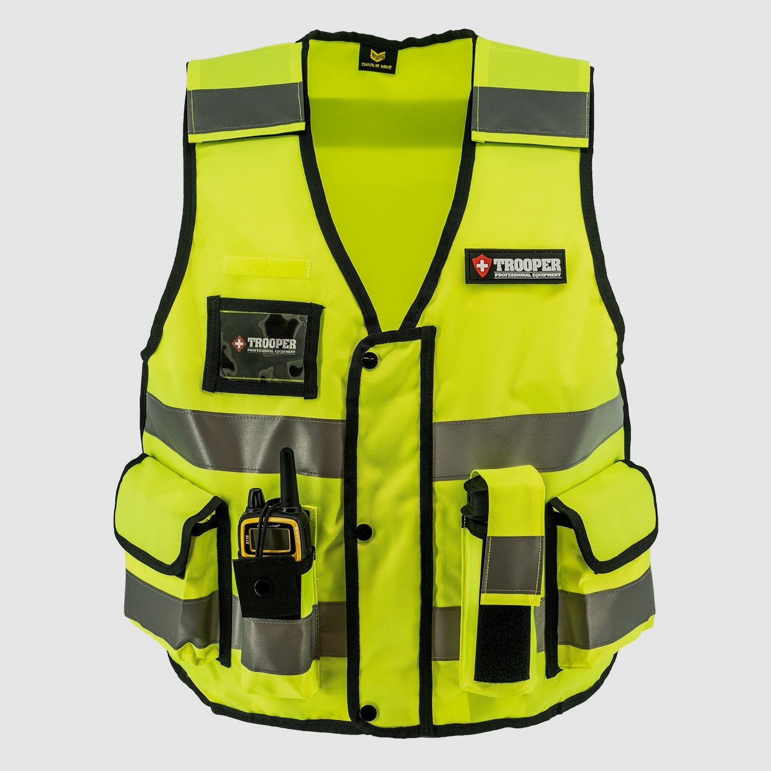 Leuchtweste/Warnweste HI-VIZ DUTY VEST, Bild 5 von 7