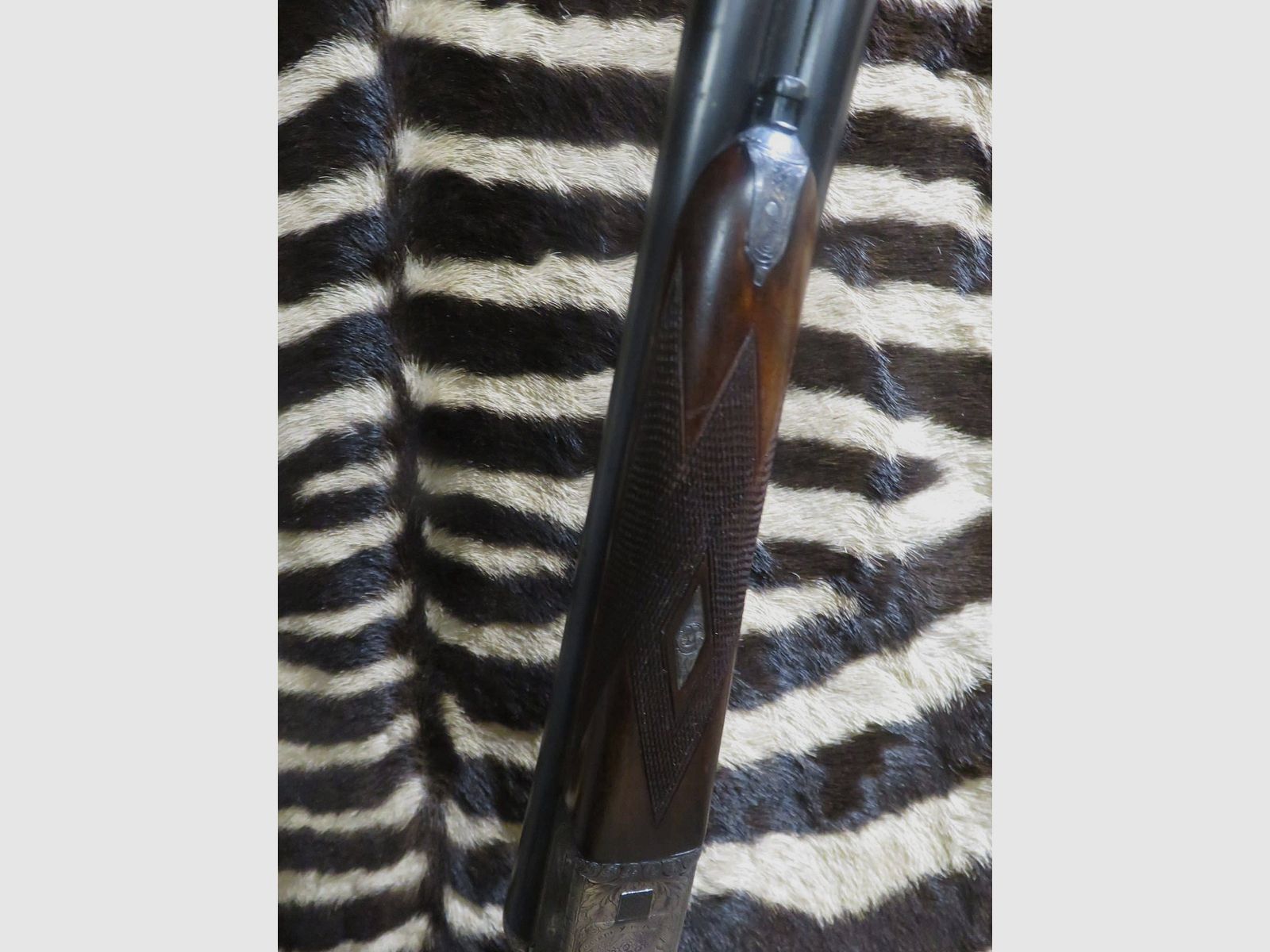 Bockdoppelflinte AYA Kal.20/70 Läufe 64cm 1/2 voll, Bild 3 von 14
